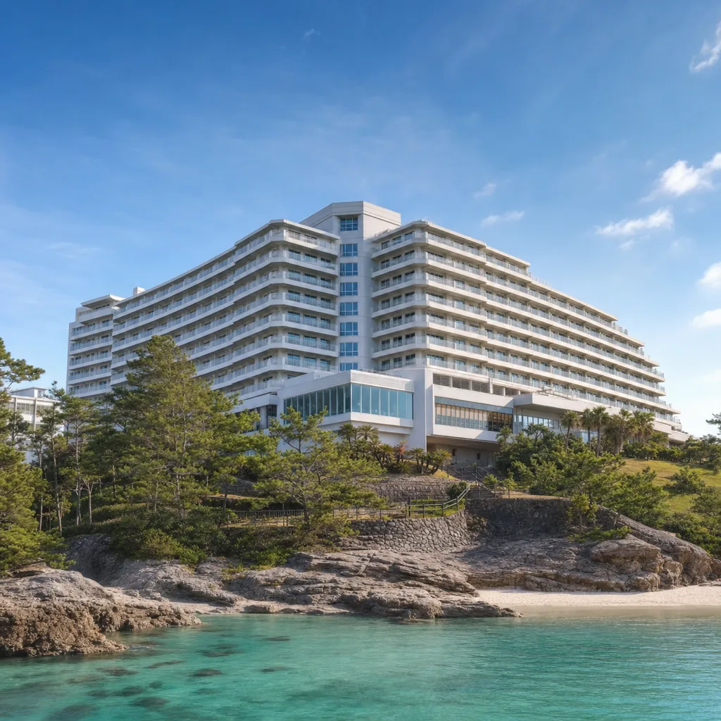南紀白浜マリオットホテル（白浜・白良浜）— バリアフリールームを備えた高台のリゾート。詳しく見る