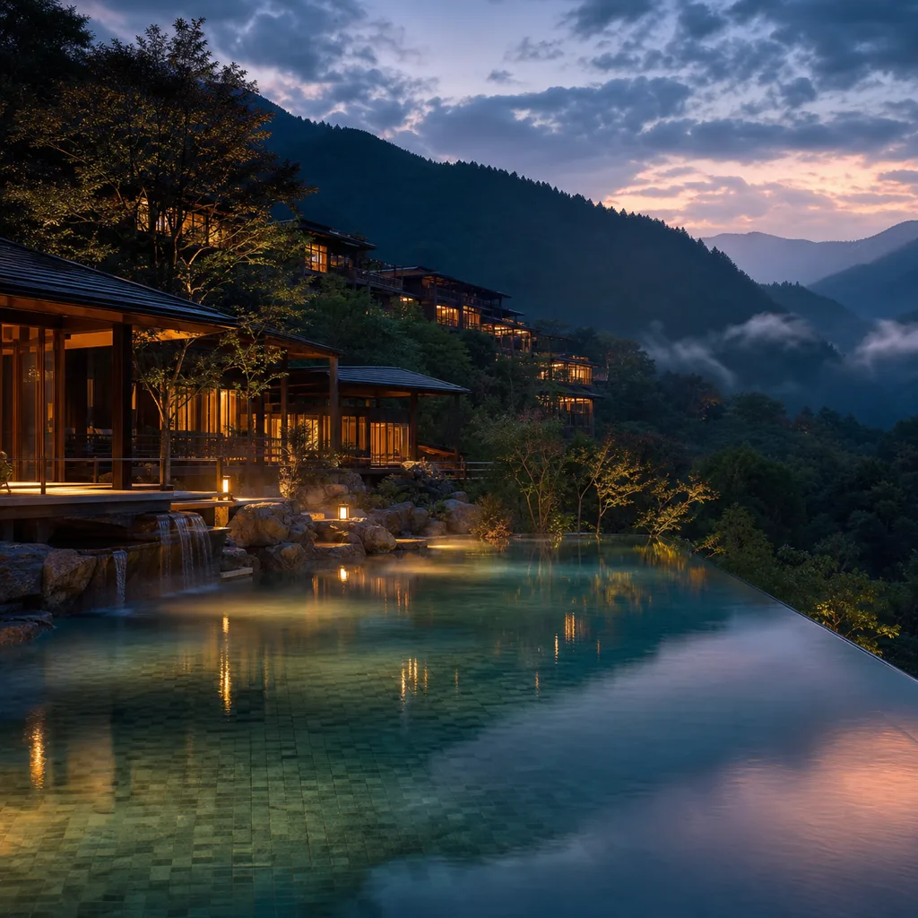 ROKU KYOTO, LXR Hotels & Resorts（京都府・洛北町）— 京都・洛北の自然に浸るラグジュアリーリゾート。天然温泉やオールプールを愉しむ宿。詳細はこちら