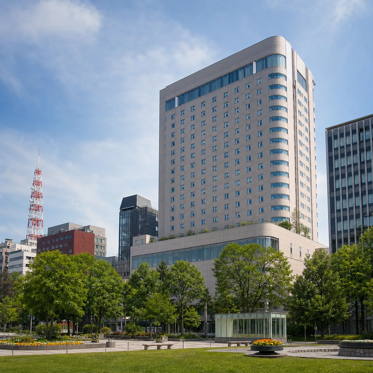札幌ビューホテル 大通公園 - ユニバーサルルームがある大通公園隣接ホテル。詳しく見る